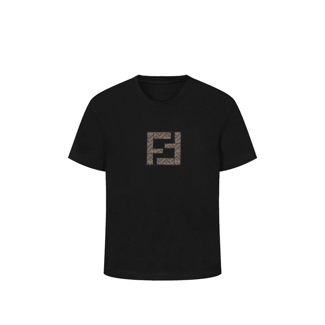 朗尼芬迪2025男装新款双FF休闲短袖T恤7316173309