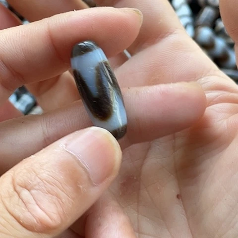 玛瑙/玉髓单珠未镶嵌