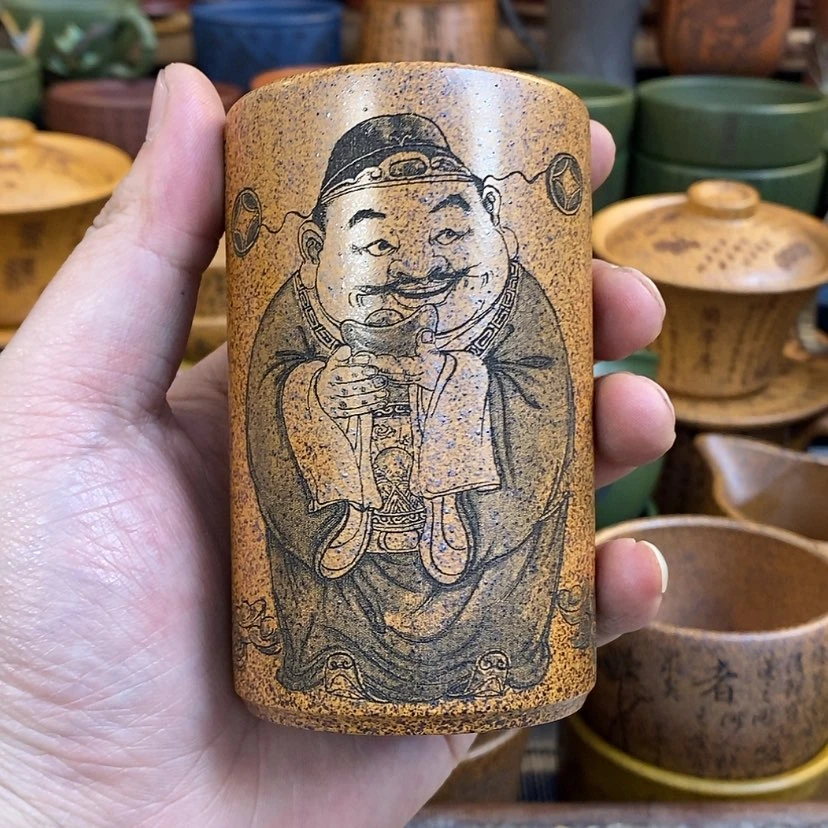 【闪购商品】紫砂杯子宜兴全手工紫砂杯
