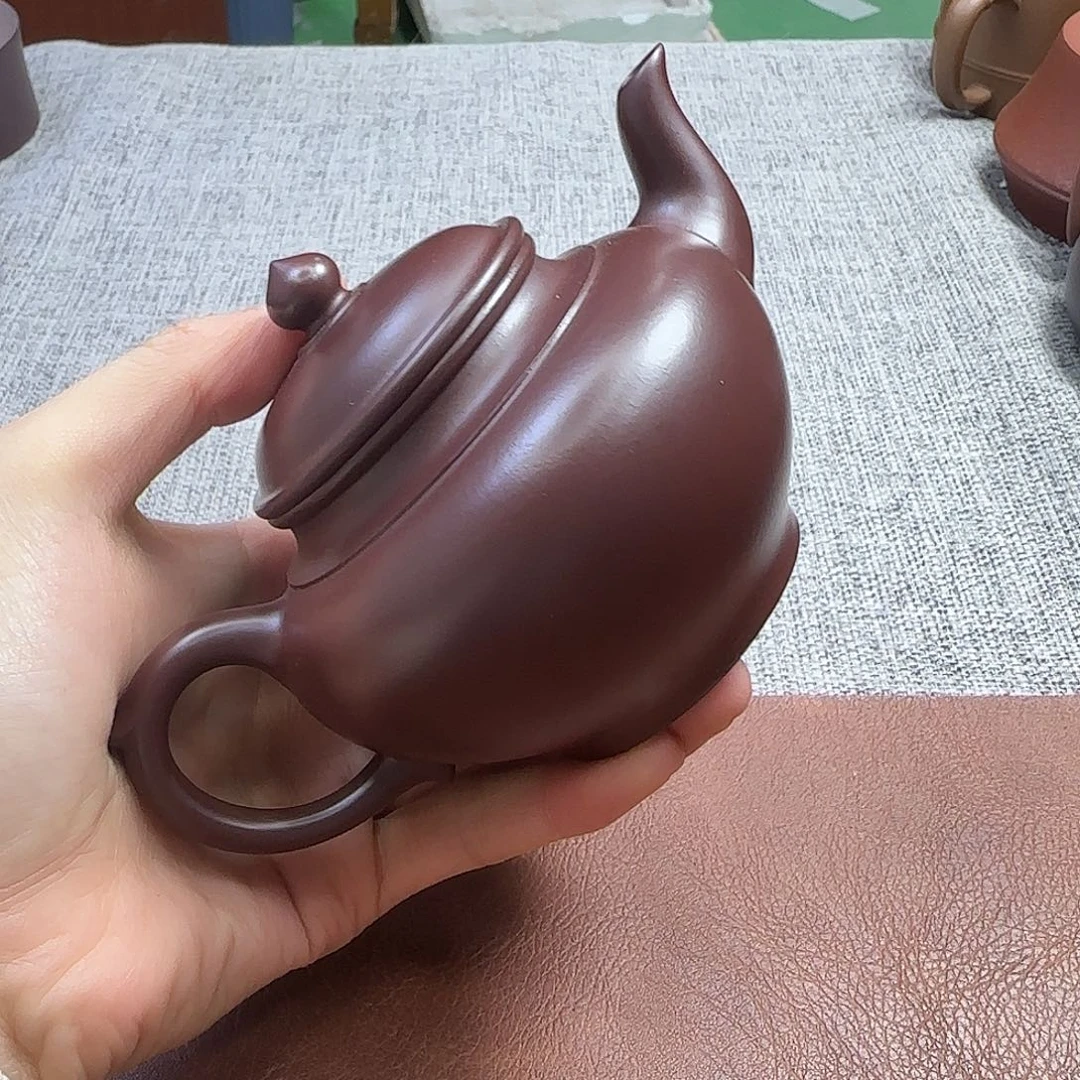 茶壶紫砂民间手艺人全手工制作
