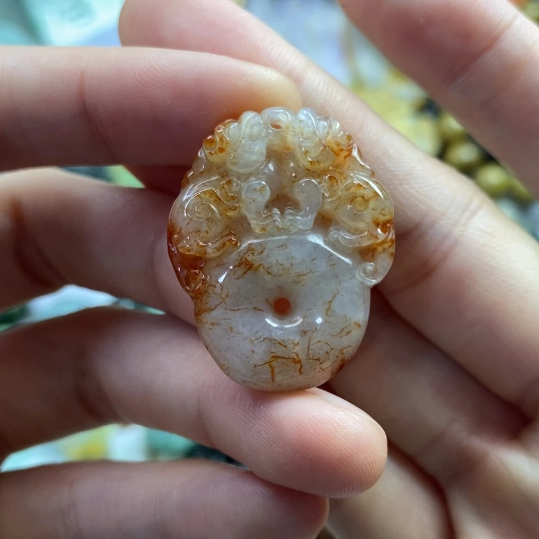 翡翠未镶嵌颈饰吊坠