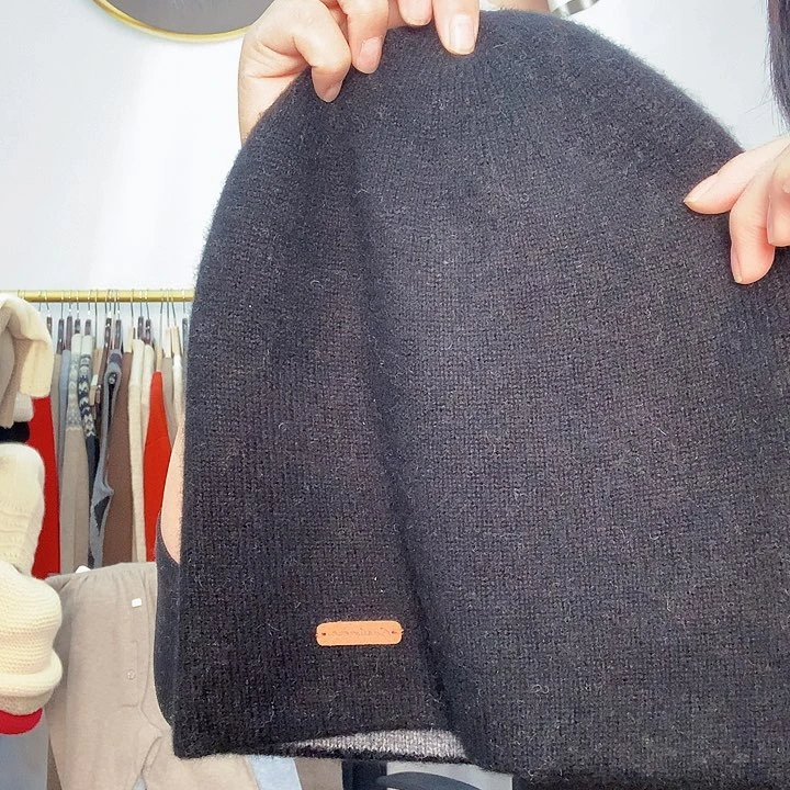双层黑色帽子123456