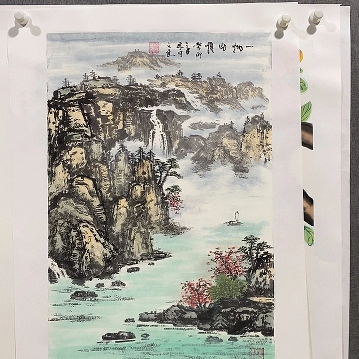 国画手写手绘作品121