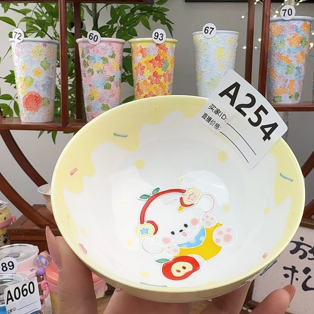 S254景德镇手绘高温釉下彩玉泥