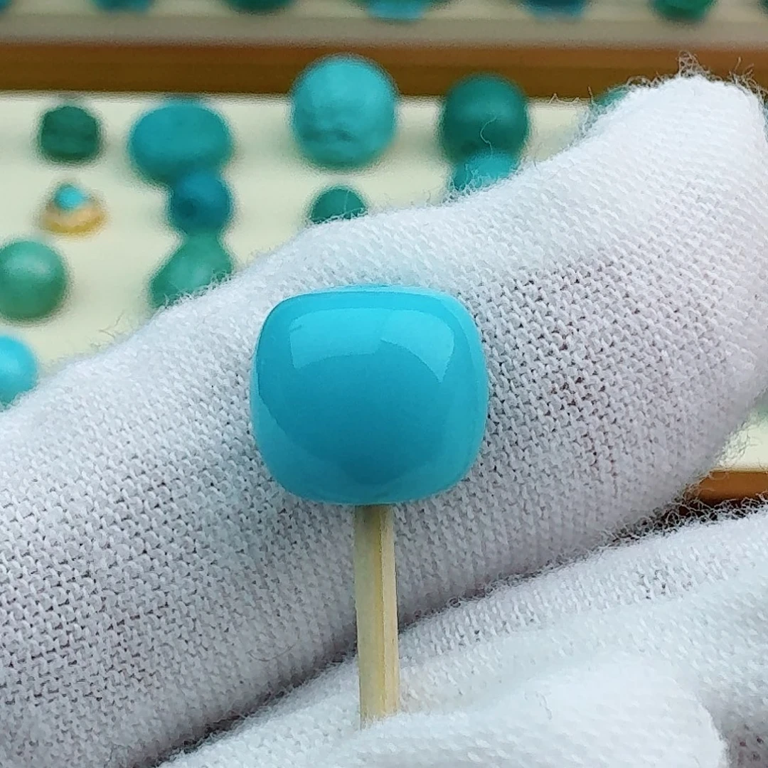 绿松石圆珠9.7未镶嵌