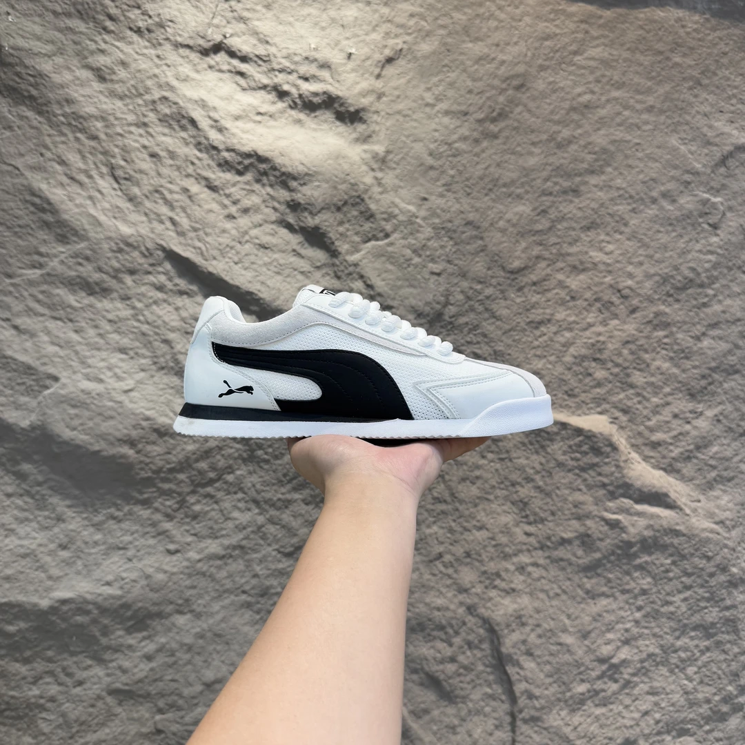 2025白色透气拼色网布舒适百搭潮流轻奢低帮系带时尚运动男鞋经典