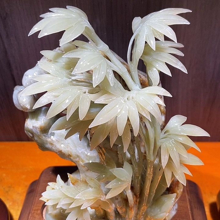 蛇纹石玉（覆膜）合金珠宝奇石