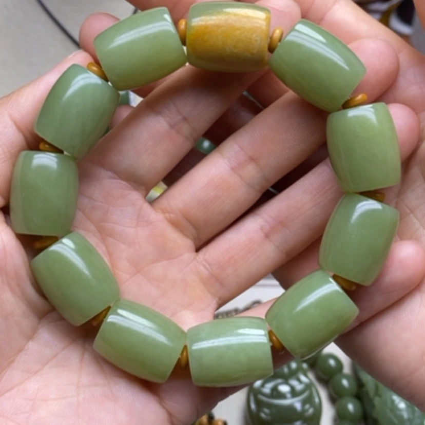 【闪购商品】手链未镶嵌和田玉老*1