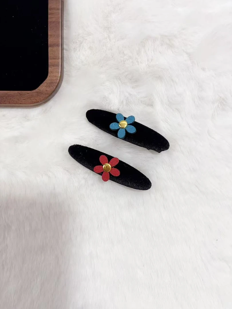 可爱花朵发夹A71