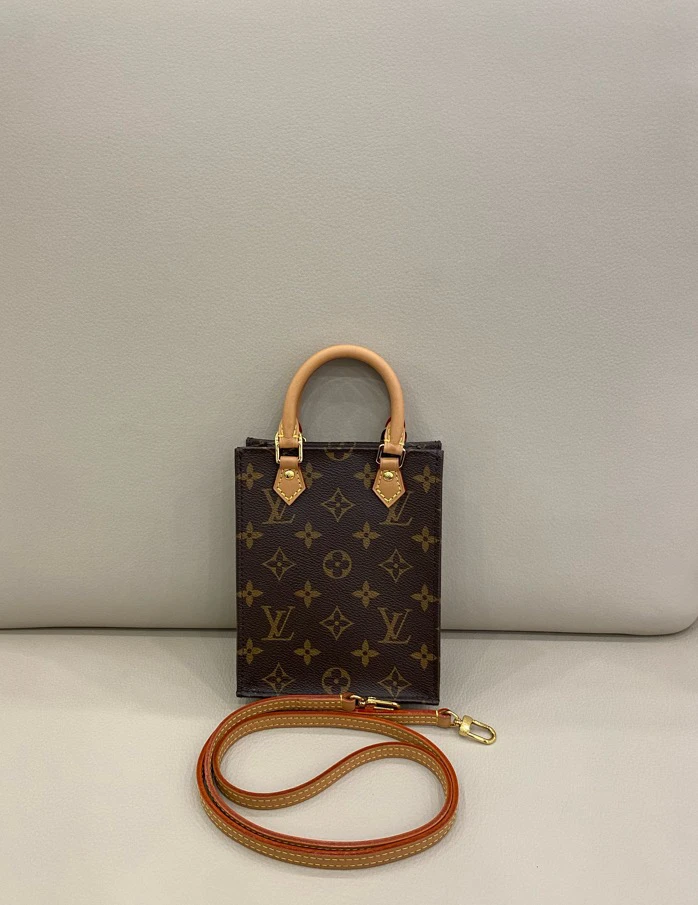 95新 LouisVuitton/路易威登 LV 老花琴谱包 mini迷你号