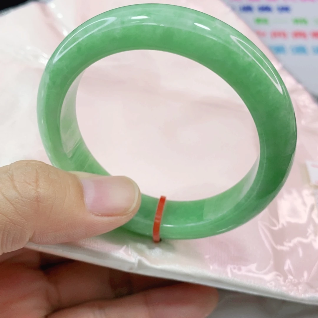 未镶嵌手镯翡翠50.6圈口完整