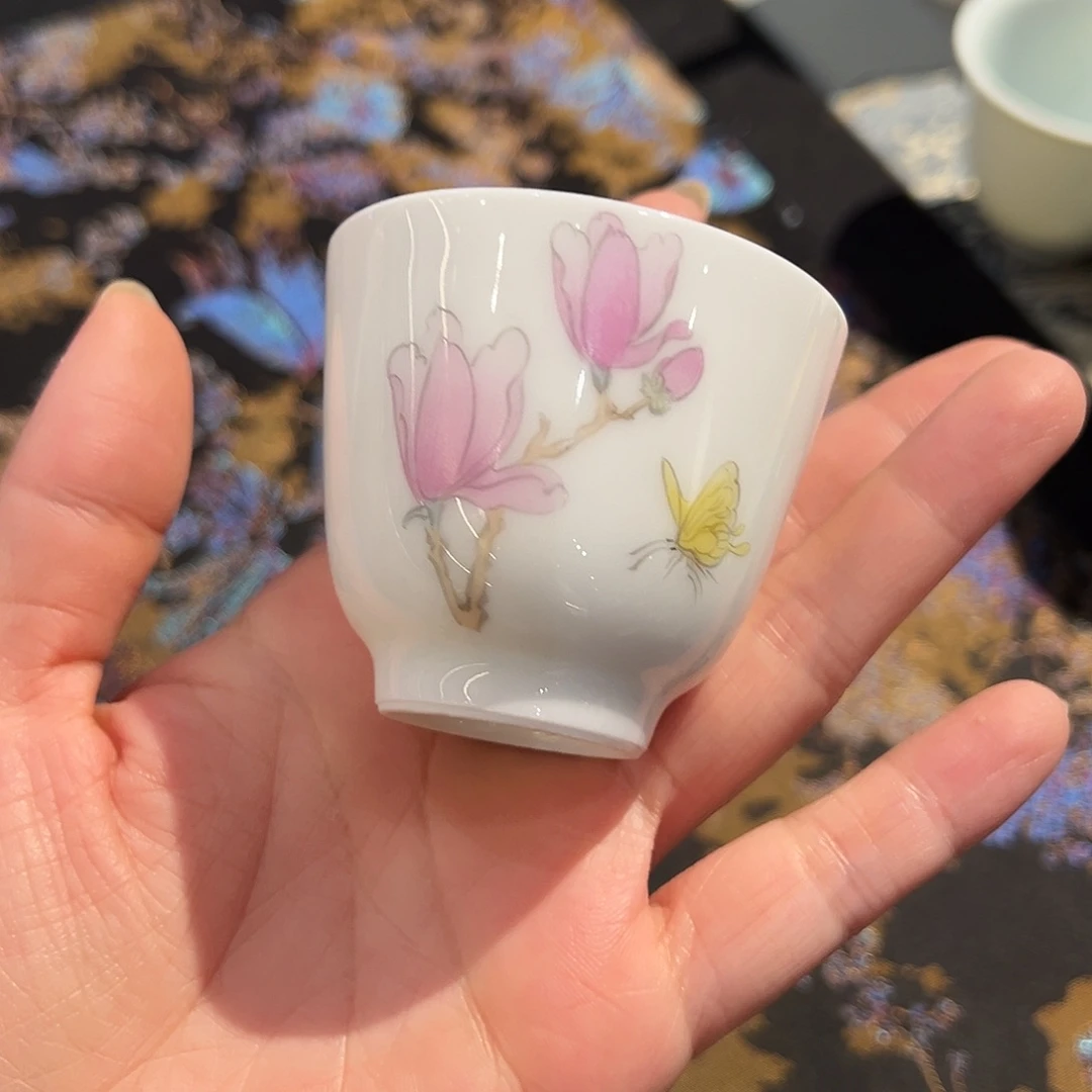 微瑕手工手绘杯杯杯