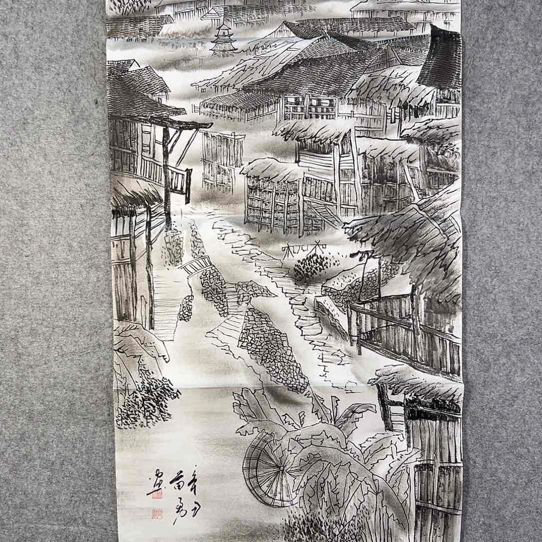 国画302 花鸟在此鸣叫时还要一