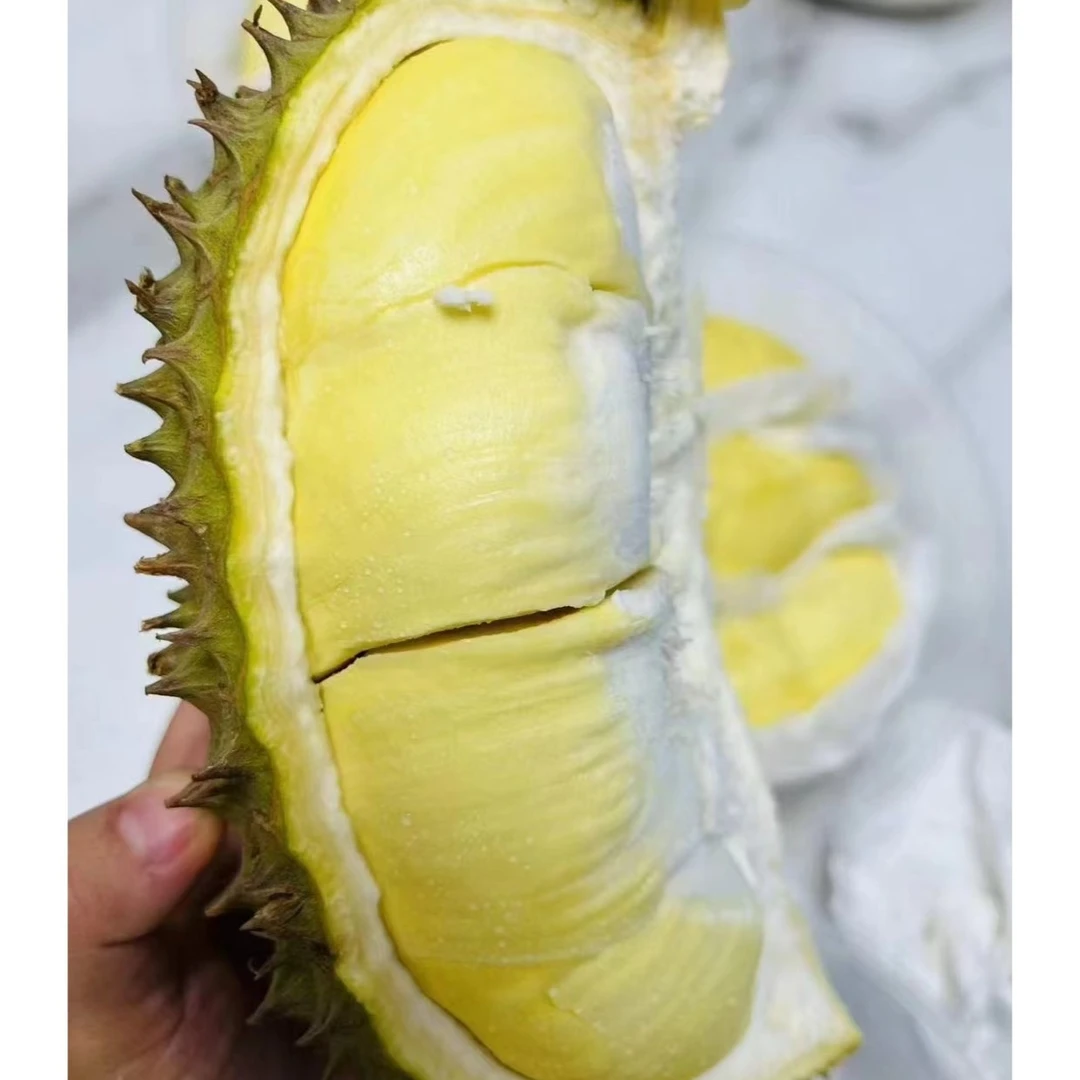 【净果肉1.5斤】树熟金枕鲜榴莲 纯果肉金枕脆软香甜糯 核小广州1小时送达榴莲金枕泰国