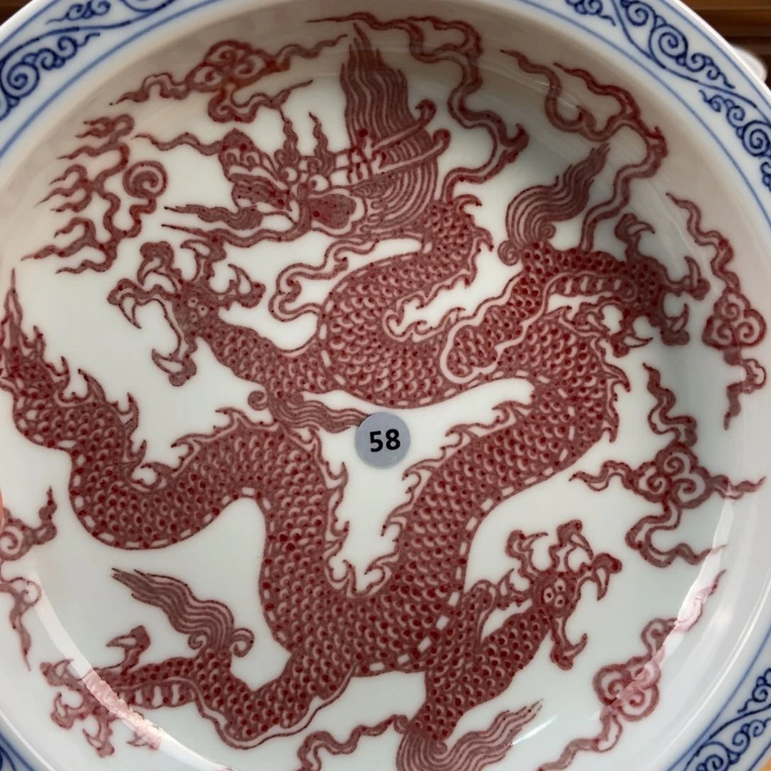 手绘现代茶具非古董