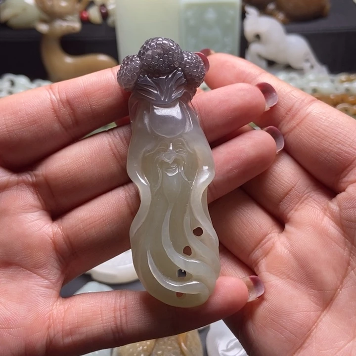 颈饰未镶嵌和田玉