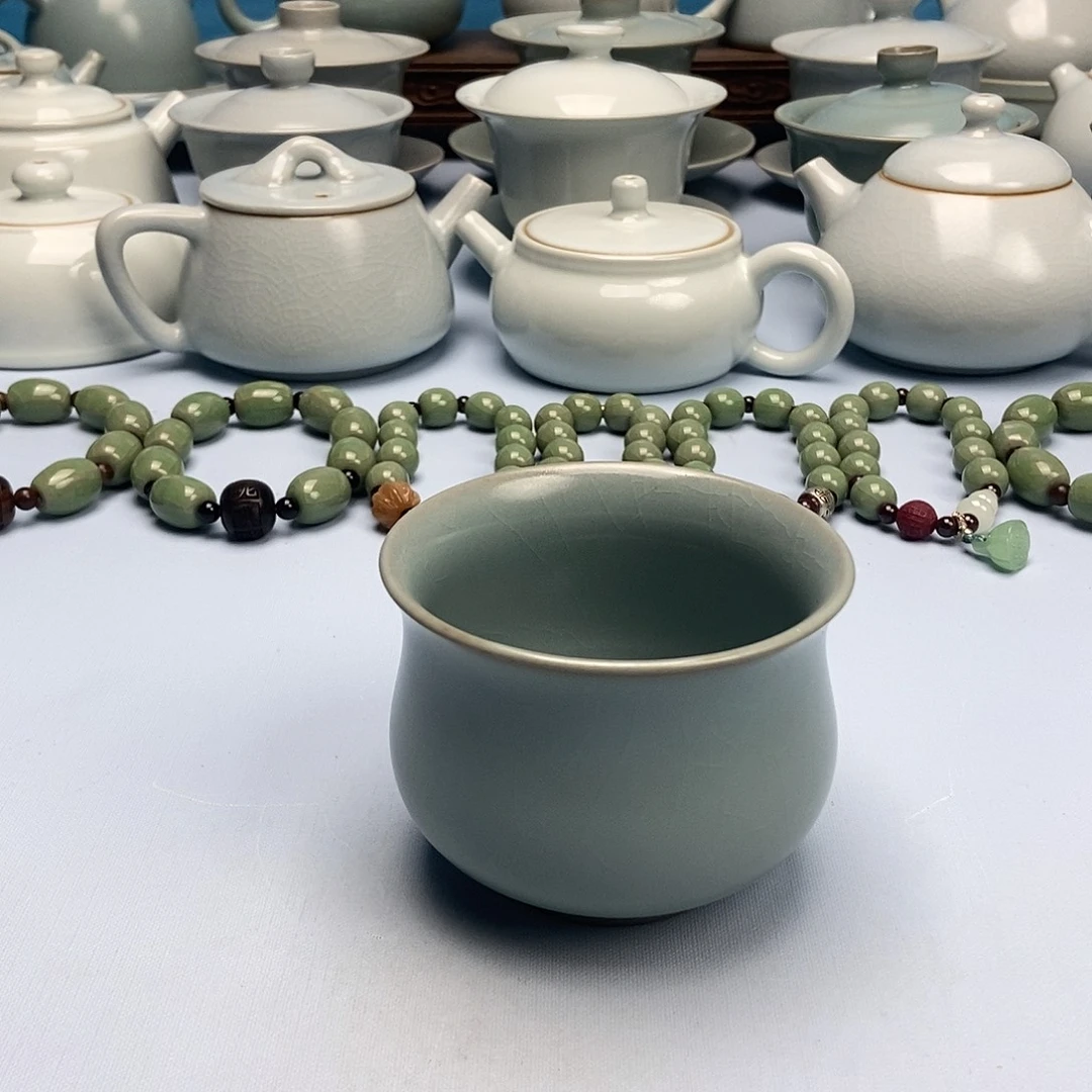 杯仿古釉卢施杯原矿原釉原产地