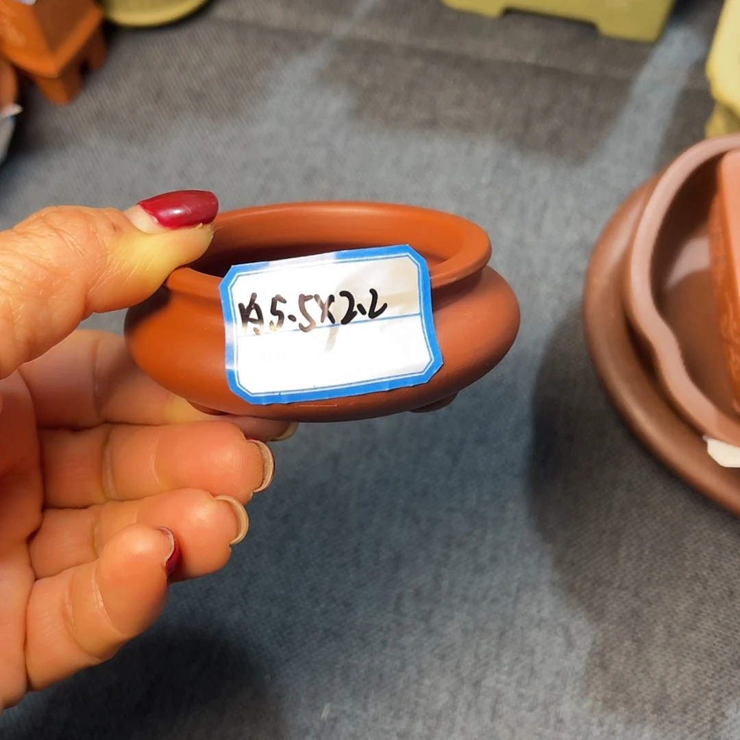 精选紫砂小香炉圆盆