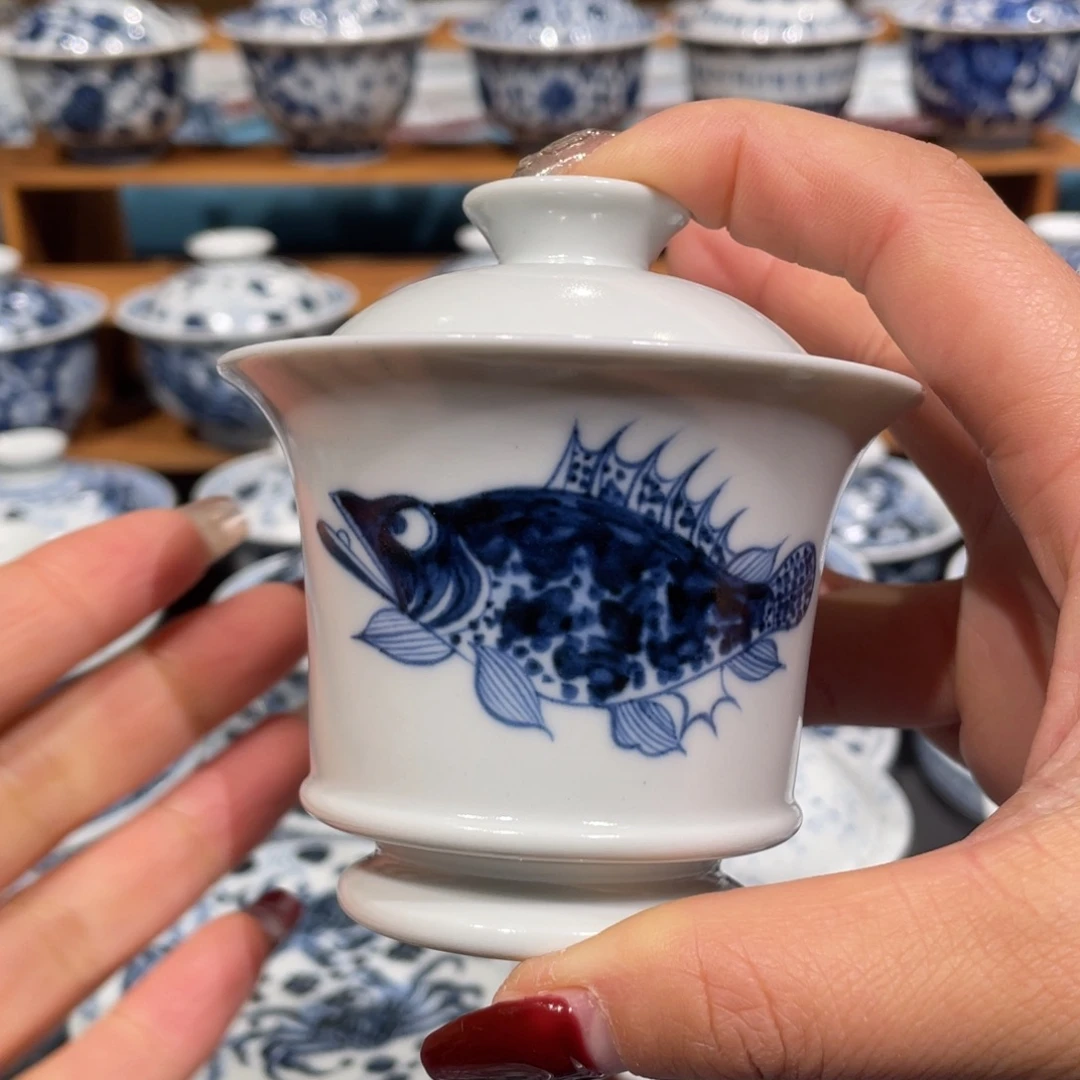 景德镇陶瓷手工手绘茶器