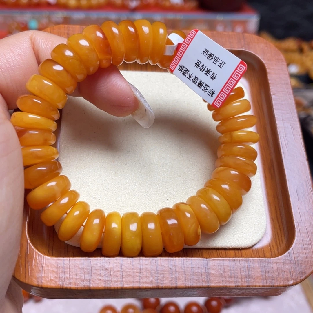 蜜蜡未镶嵌手链手串