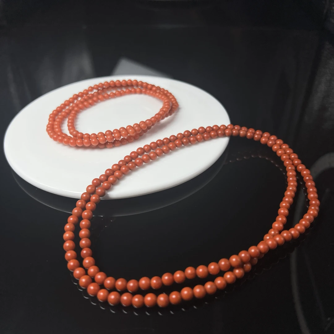 天然南红玛瑙多圈手串 约5mm+（多样性发1件）YJNH01