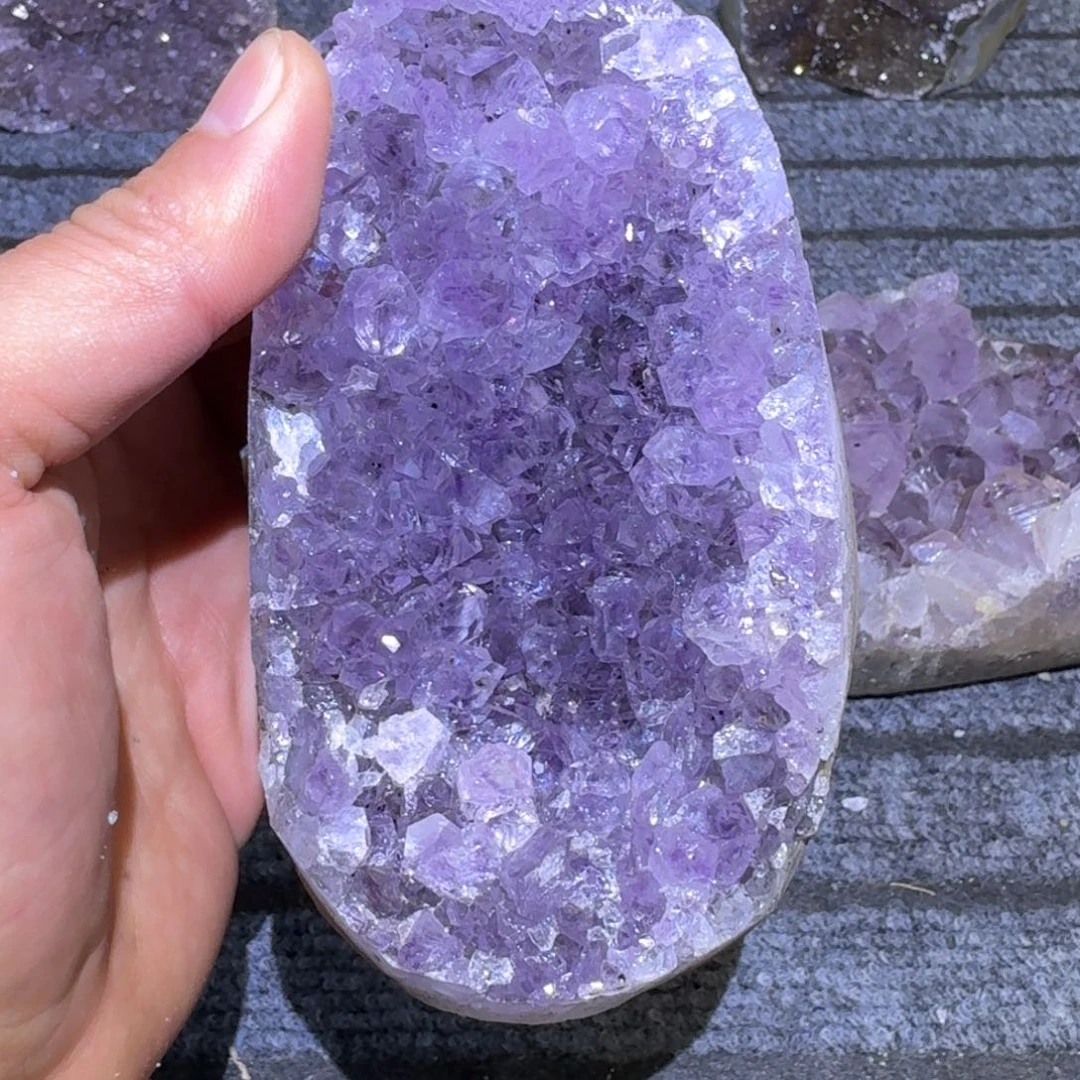 大型摆件（非配饰）紫晶银S925镶嵌