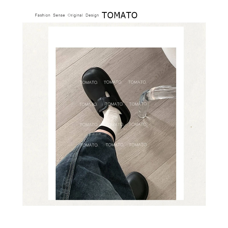 【TomaTo】四季外穿休闲EVA软底踩屎感个性简约包头勃肯鞋C25X3690