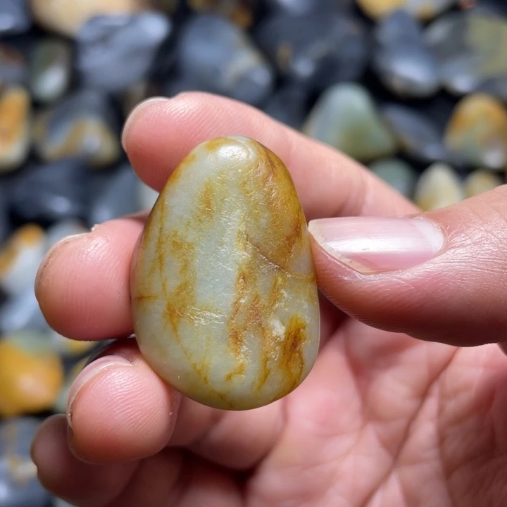 和田玉未镶嵌挂件31