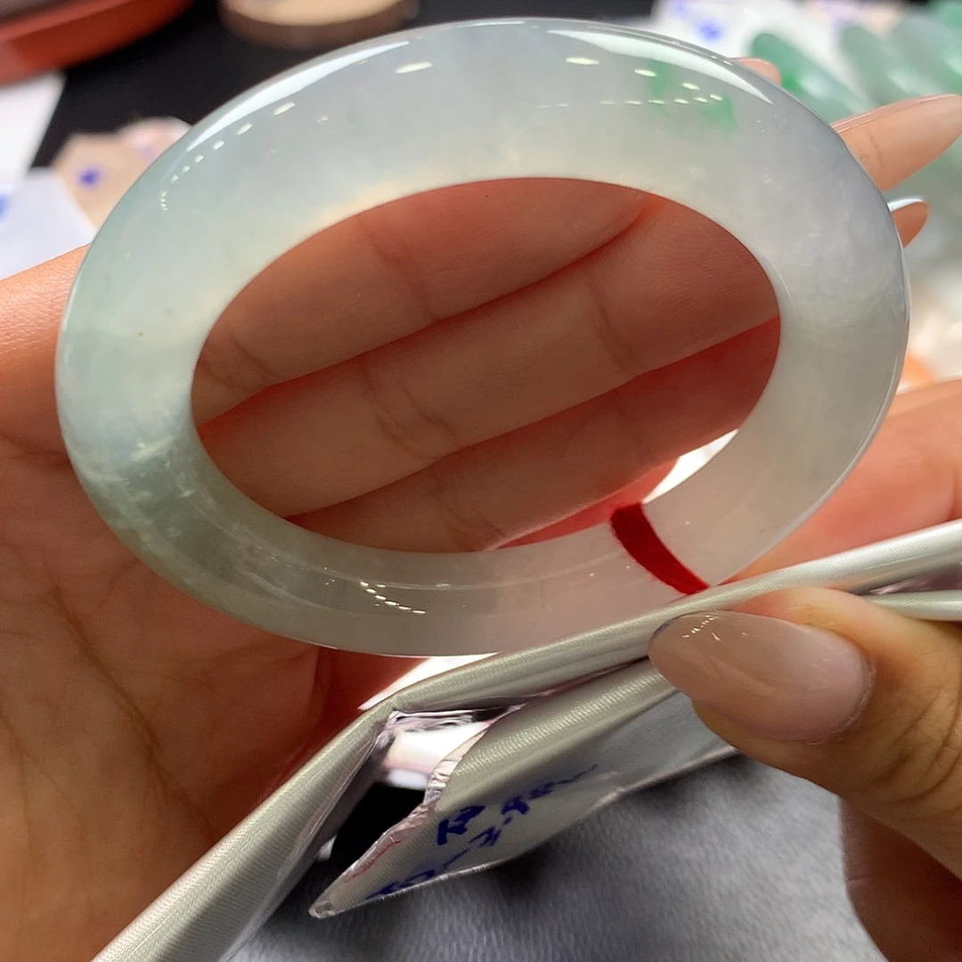 翡翠未镶嵌手镯（圆镯）36号 推荐