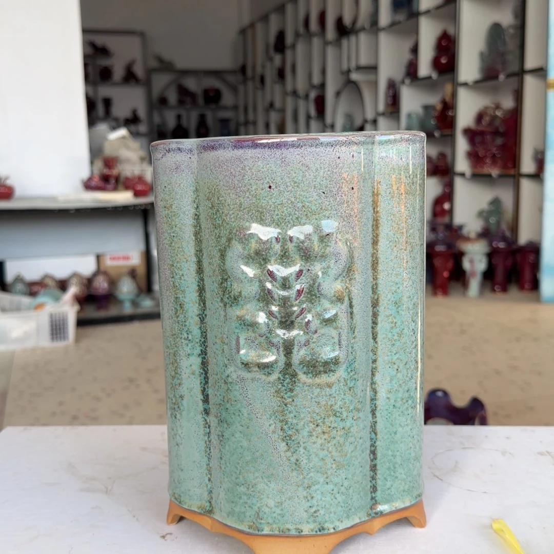 瓷摆件郑家钧窑摆件