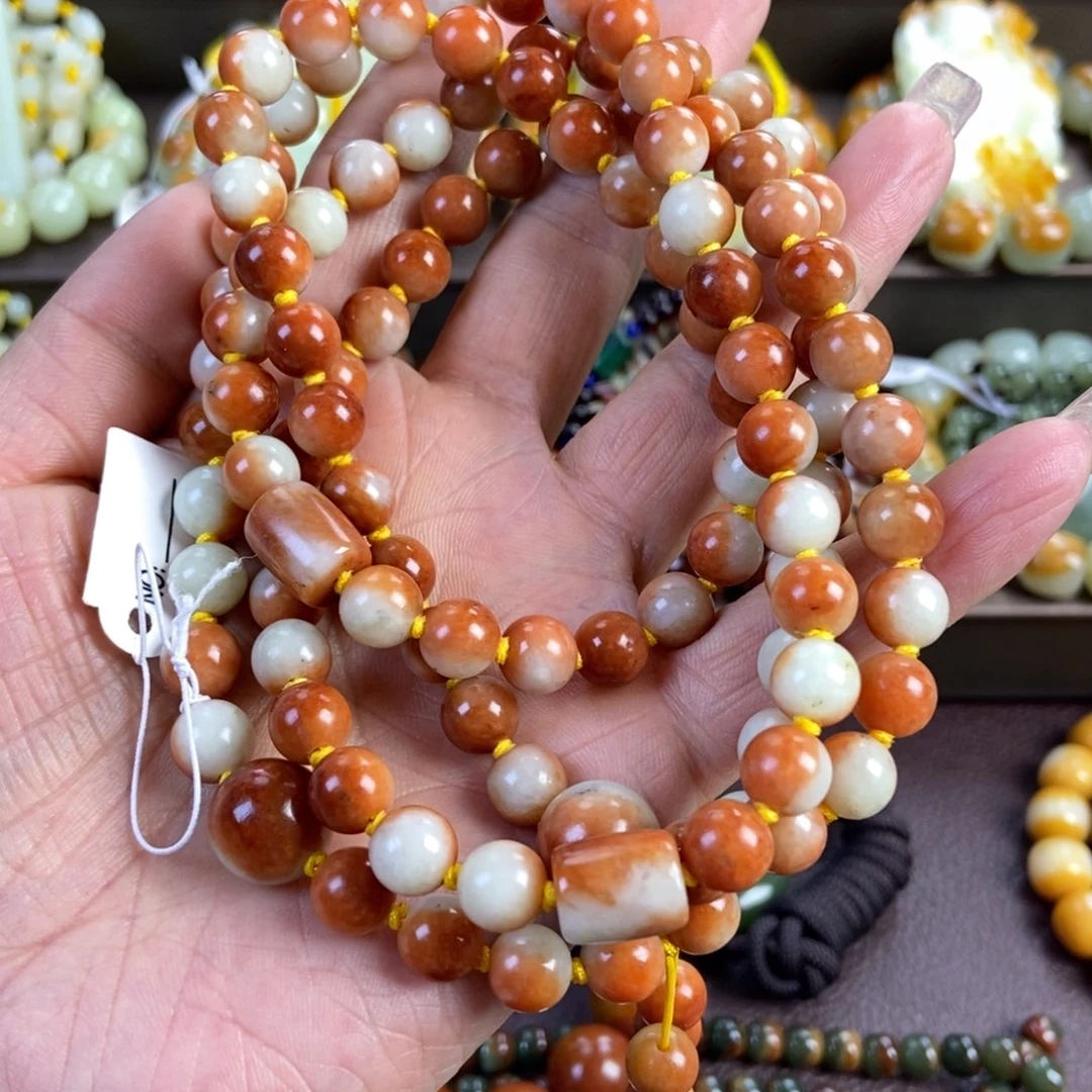 玉***生透闪石质玉未镶嵌手链