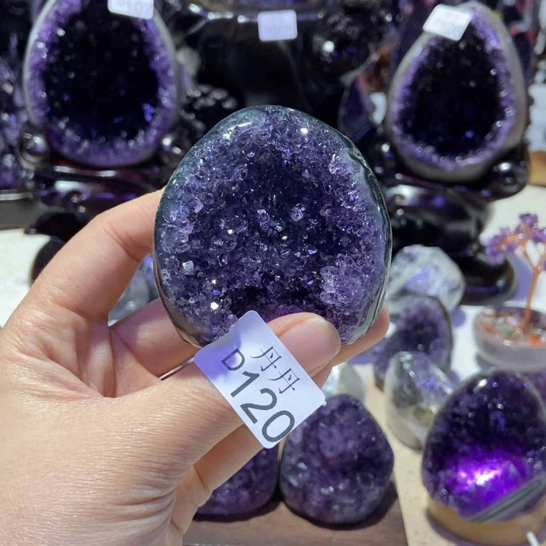 摆件未镶嵌紫晶摆件