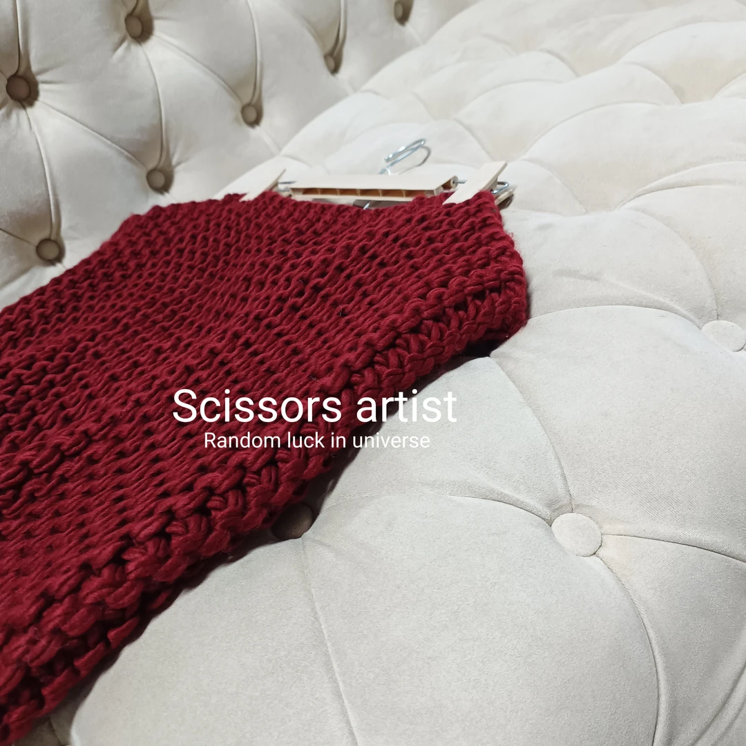 【Scissors artist】高端设计师走秀女装围巾5431