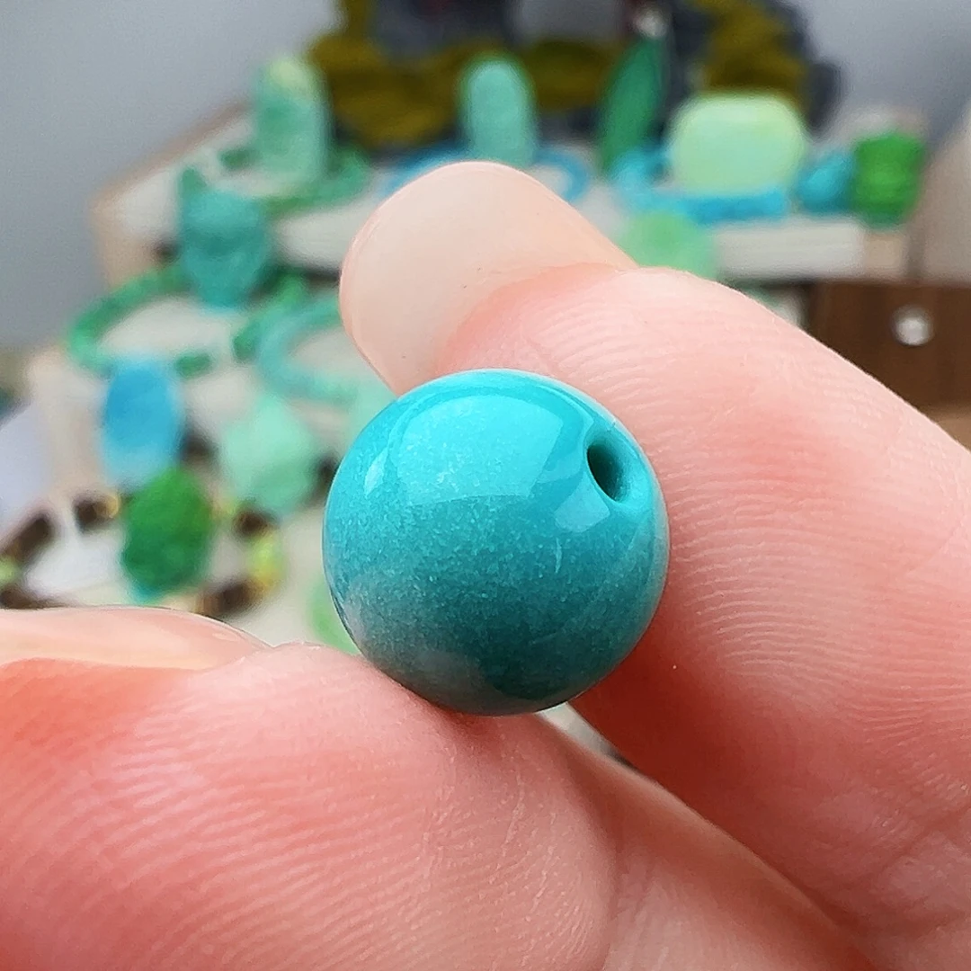 绿松石未镶嵌主播万珍