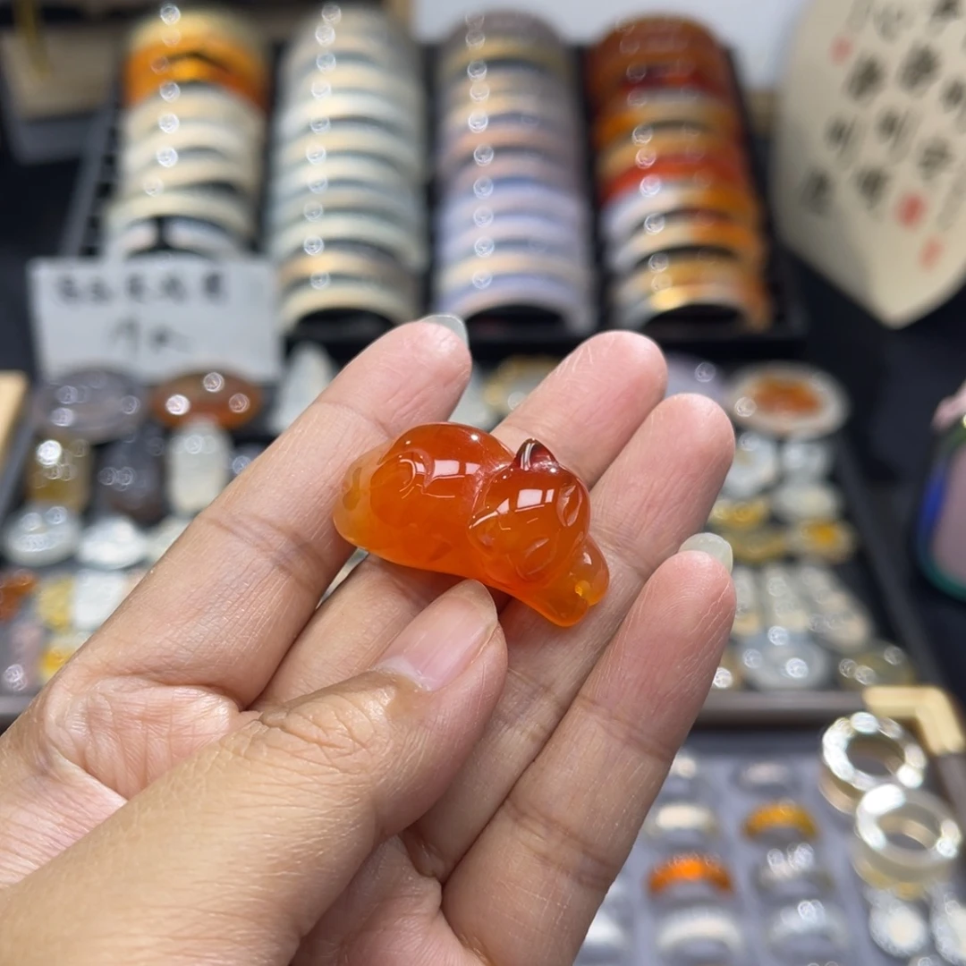 玛瑙/玉髓未镶嵌颈饰