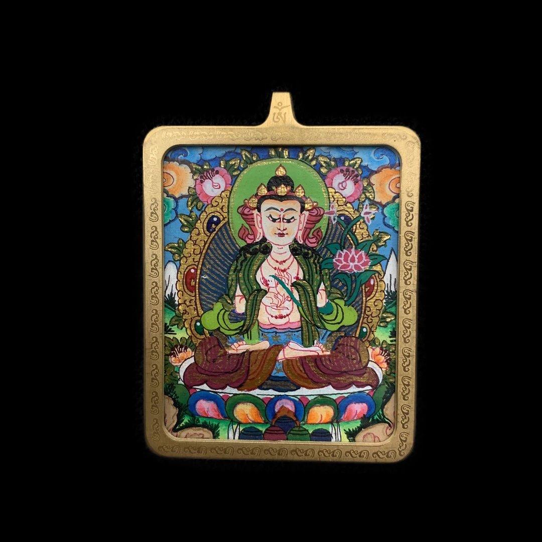 F286唐卡吊坠孤品（大势至）