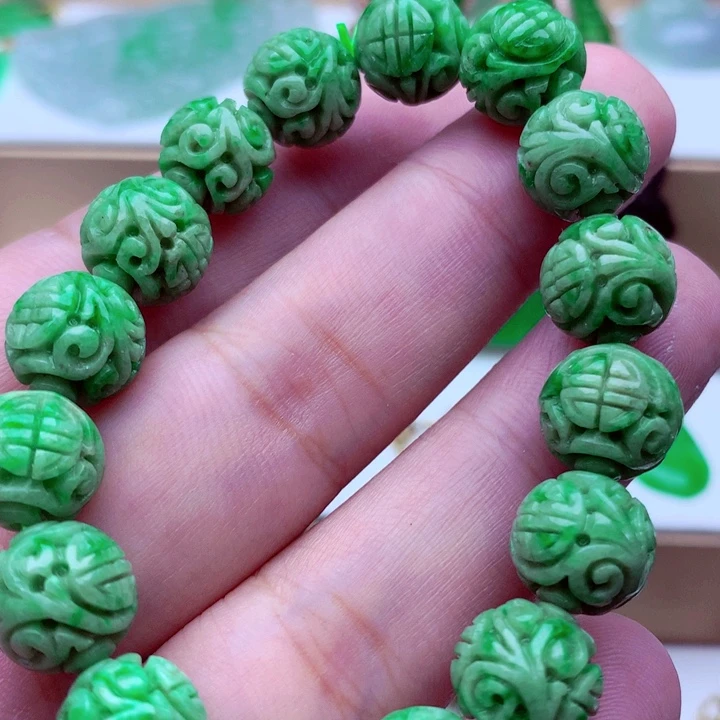 未镶嵌手链翡翠手链