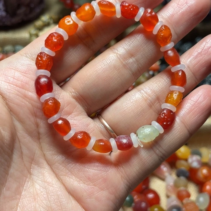 玛瑙/玉髓未镶嵌手链