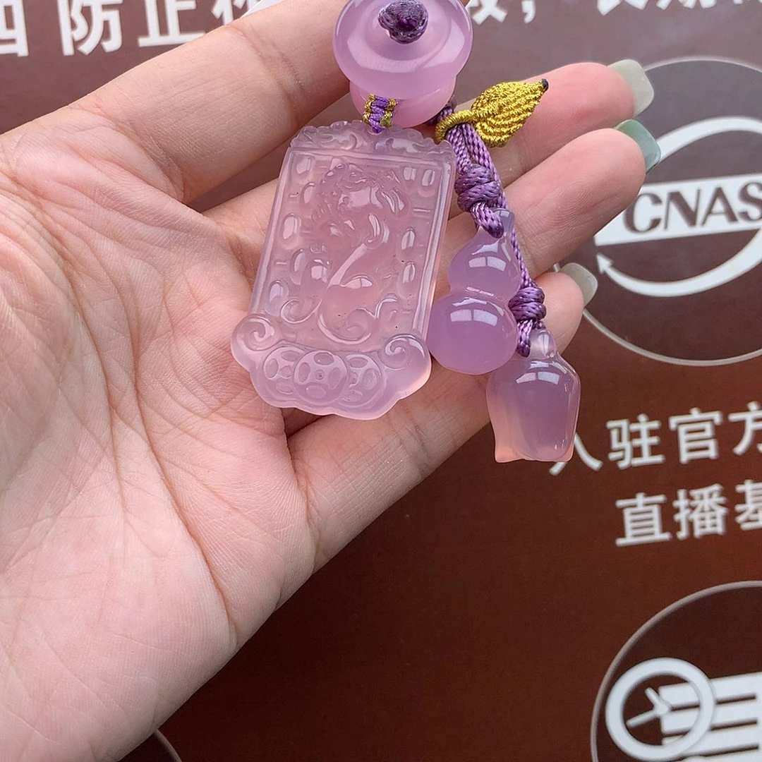 玛瑙/玉髓未镶嵌车挂