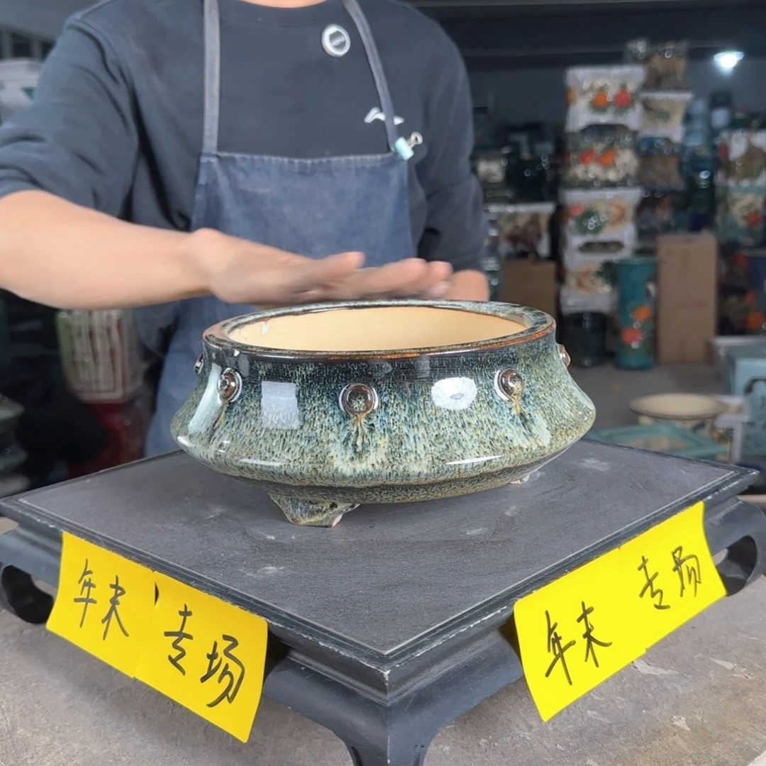 一风堂石湾花盆。