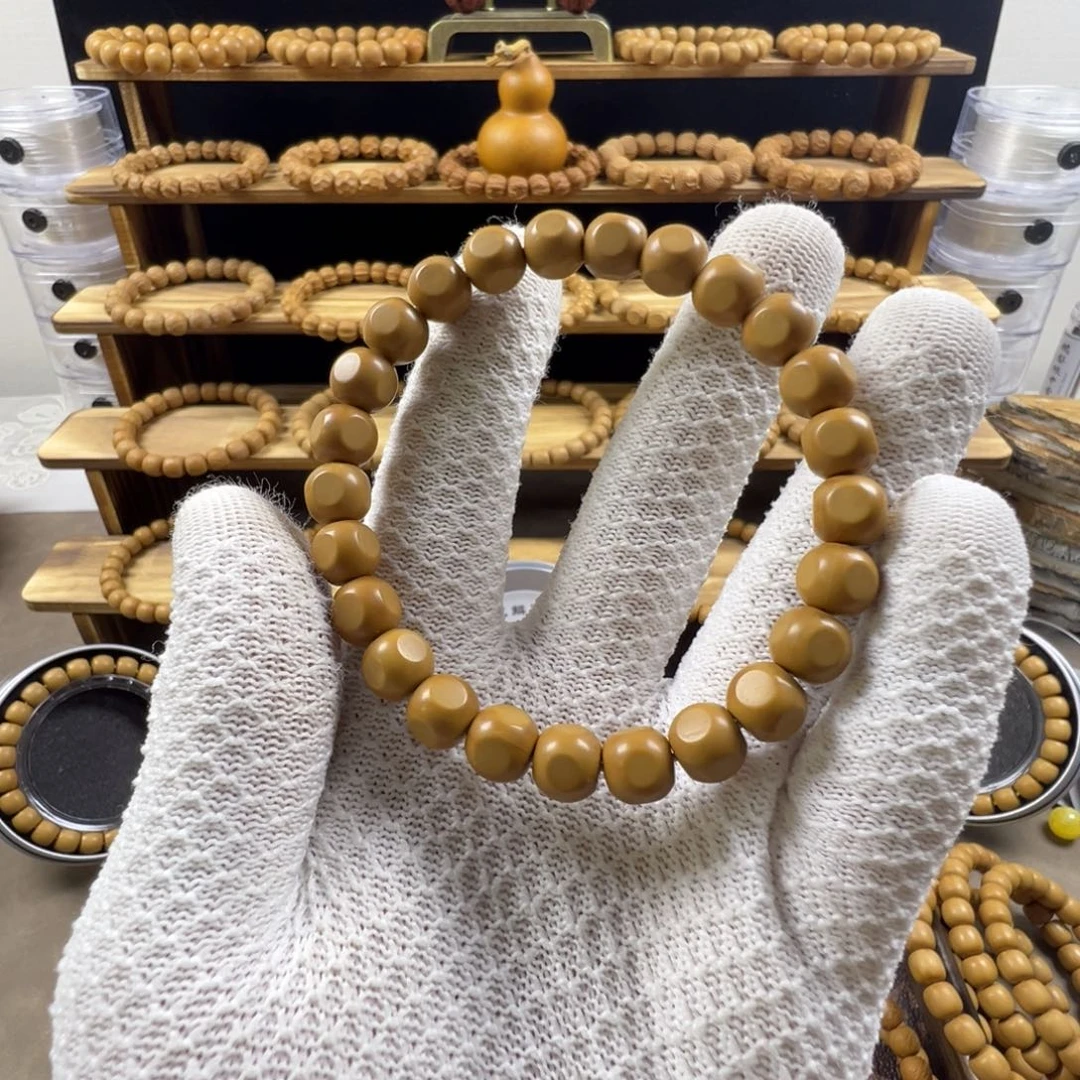 核桃手串/手链菠**吞精品8+mm小六方全品无暇