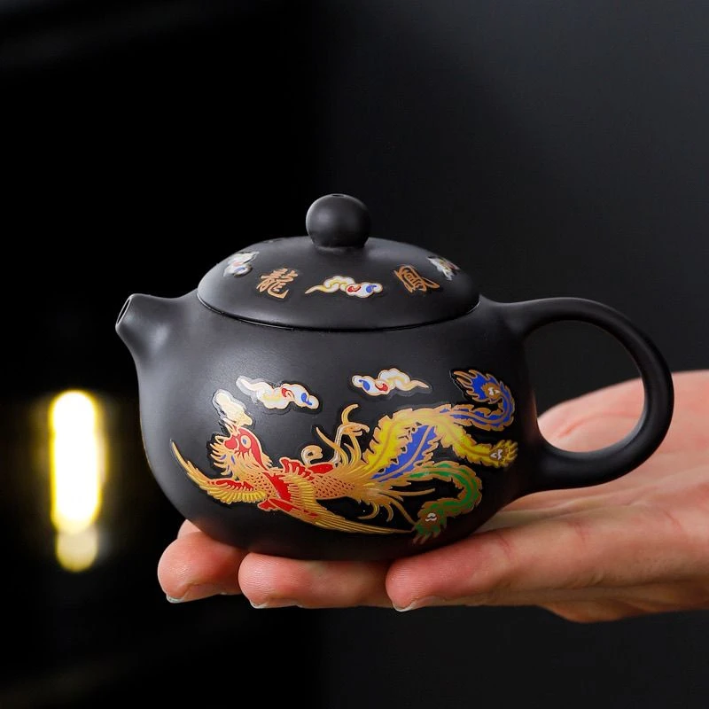 遇热变色紫砂西施壶全手工家用送礼品茶具泡茶壶功夫茶具高档茶器