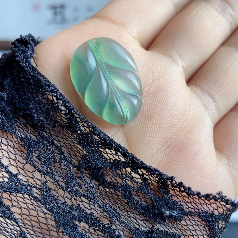 【闪购商品】未镶嵌定制翡翠树叶