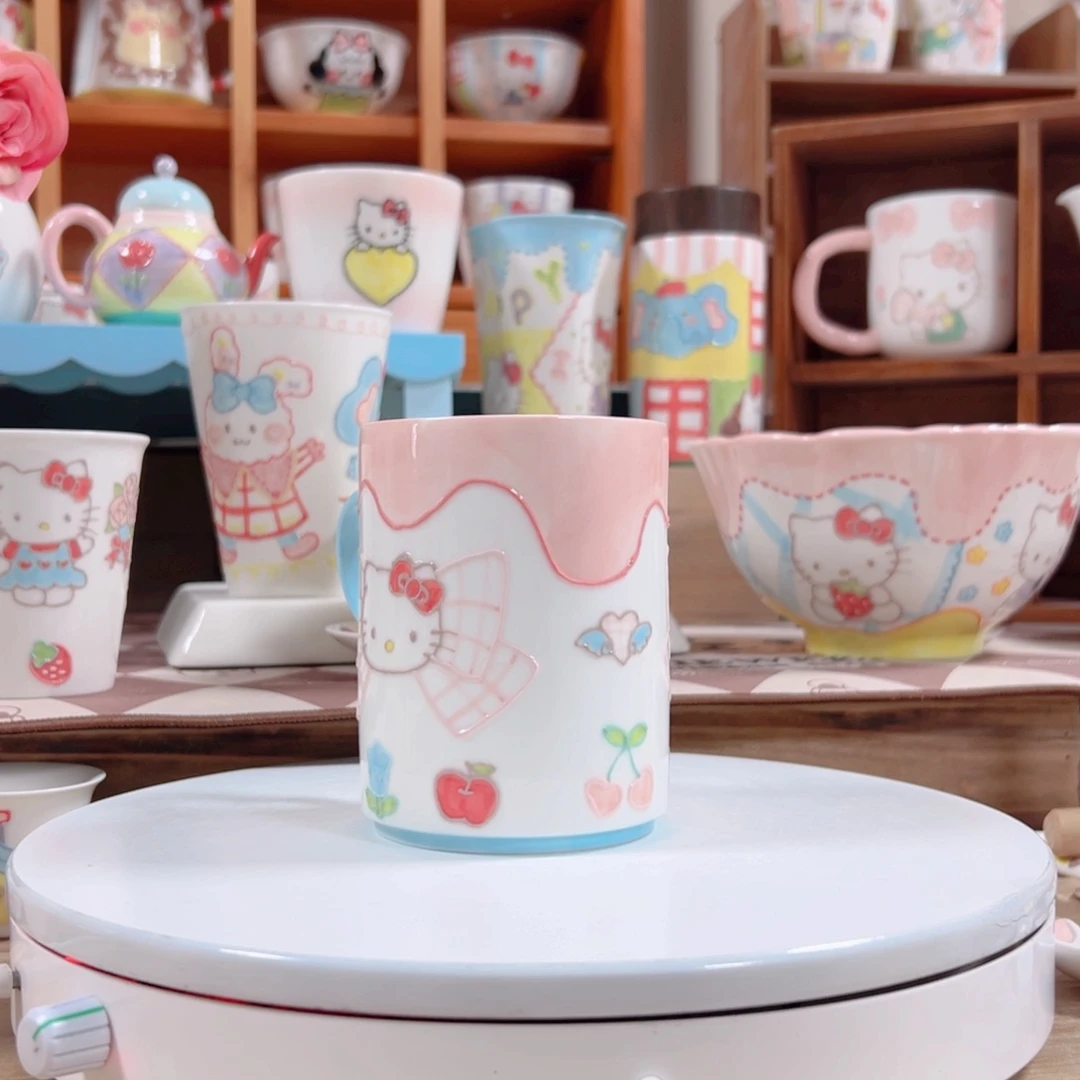 高温釉下彩手作陶瓷