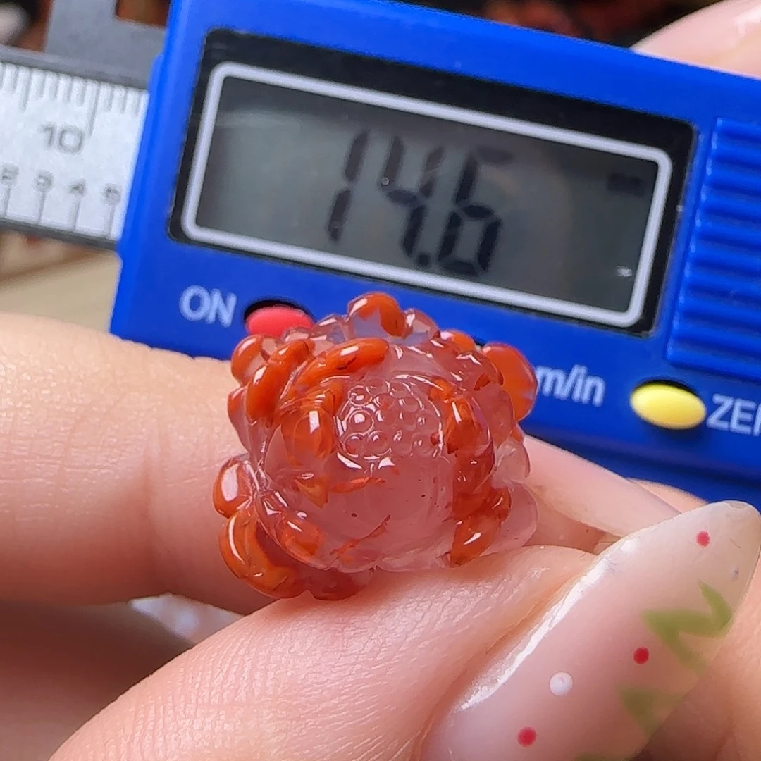 南红玛瑙未镶嵌颈饰