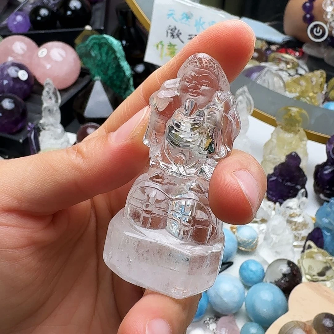 水晶摆件未镶嵌水晶源**料