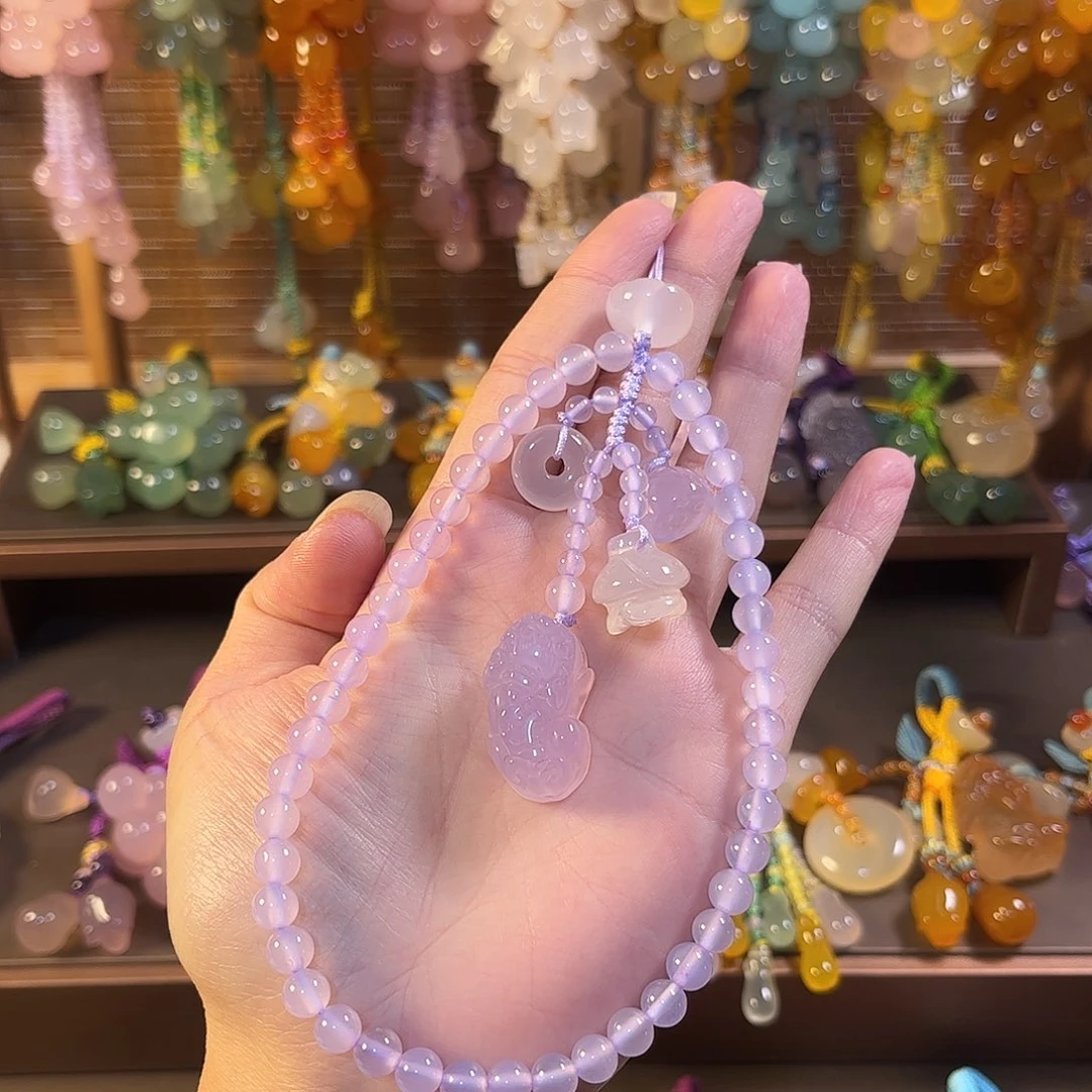 玛瑙/玉髓未镶嵌车挂