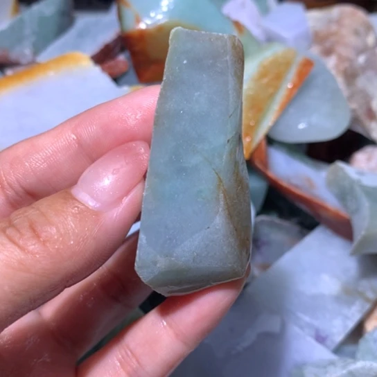 翡翠散珠翡翠边角料