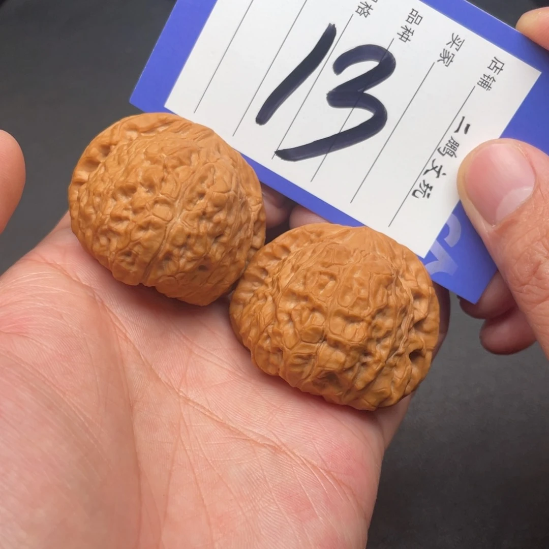 文玩核桃把件南瓜墩45