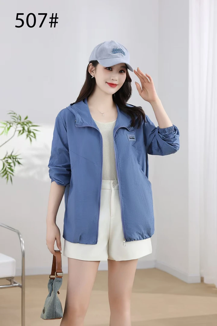 （面膜防晒衣外套）大码2025春夏款户外休闲透气舒适柔软